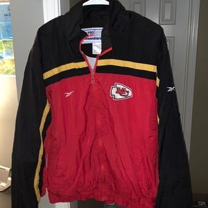 Kansas City Chiefs Vintage Reebok Windbreaker